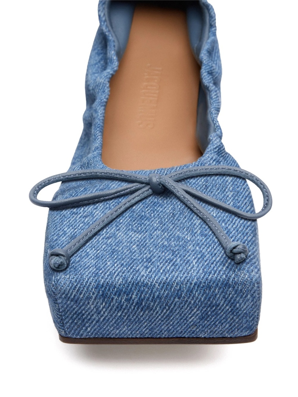 Jacquemues Denim Blue Flats